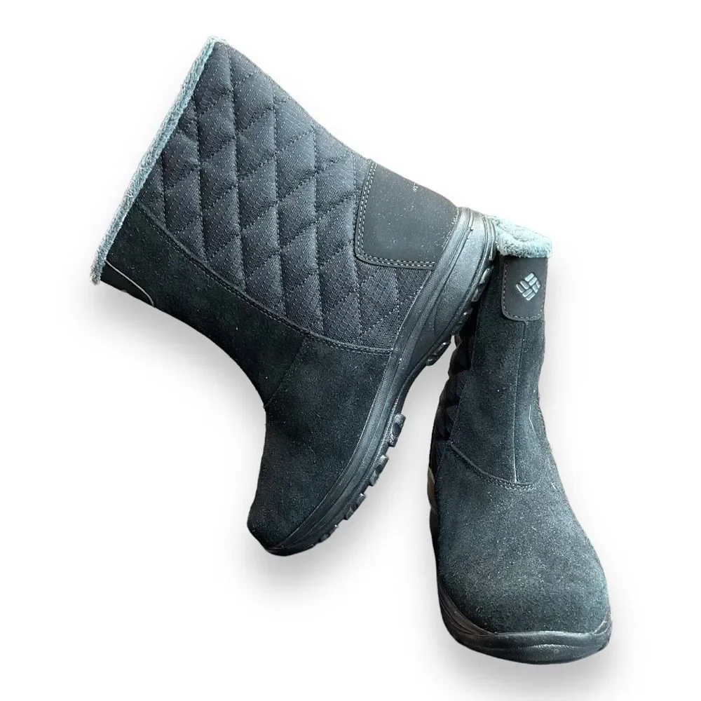 Columbia Womens Ice Maiden Slip II Snow‎ Boot Black Size 8 M